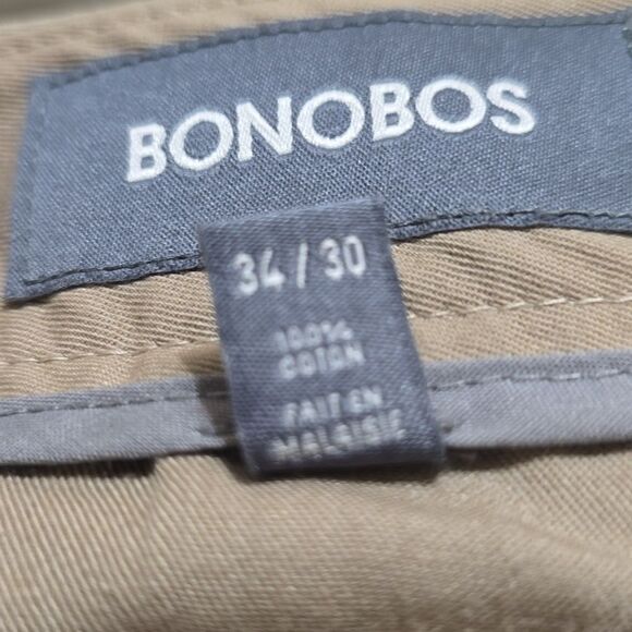 Bonobos weekday warrior dress pants khaki 34/30 - Picture 12 of 12
